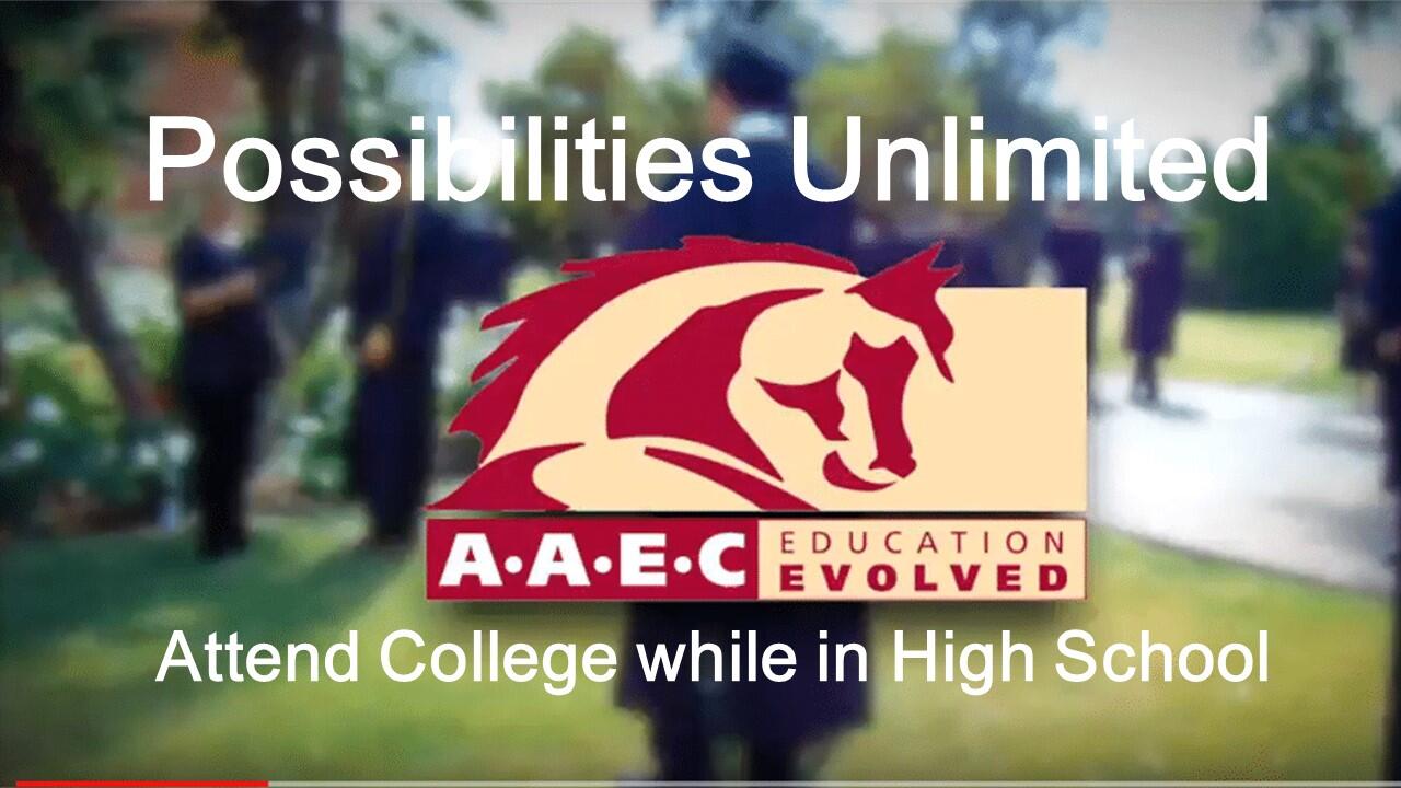 Possibilities Unlimited: Attend College while in High School