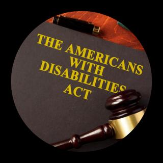 Americans with Disabilities Act image w/gavel